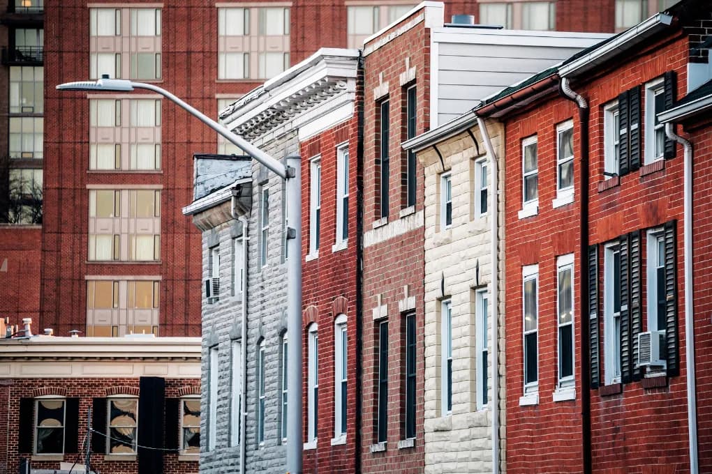 Baltimore row homes
